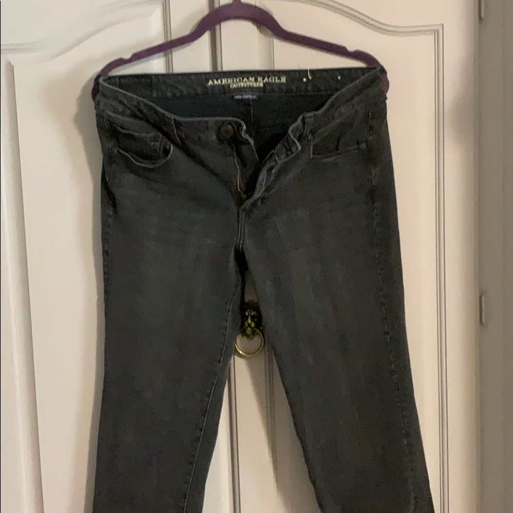 Faded black skinny jeans. Super stretch X4